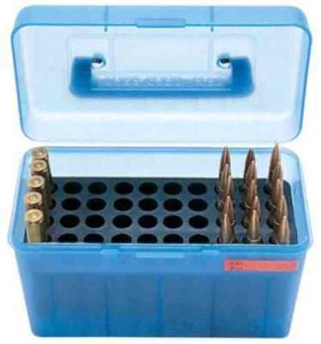 MTM Deluxe Ammunition Box 50 Round Handle 7mm Rem Mag 300 Win Mag Green H50-R-MAG-10